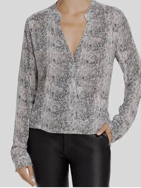 Splendid Snake Print Blouse